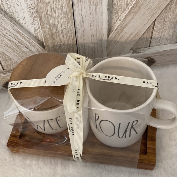 Rae Dunn Sweet & Pour Set - Picture 2 of 5